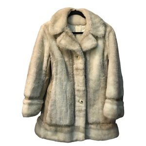 Vintage Faux Fur Jacket Size 18 Plus